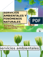 Servicios Ambientales y Fenómenos Naturales
