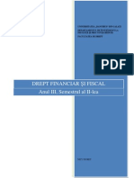 Drept Financiar Si Fiscal Unitatea I