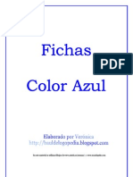 Fichas Color Azul