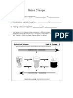 phase change- worksheet