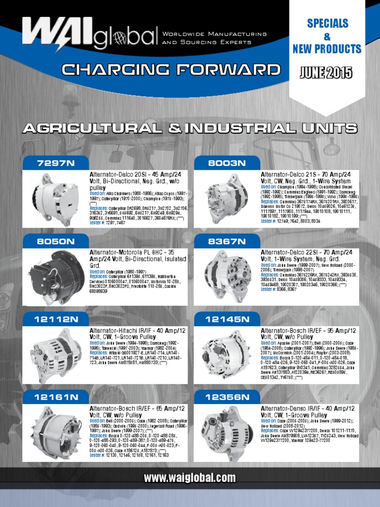 Starters Motors and Alternators PDF General Motors Marques