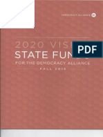 Democracy Alliance State Funds, Fall 2015