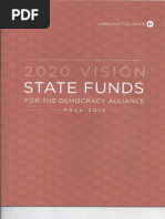 Democracy Alliance State Funds, Fall 2015