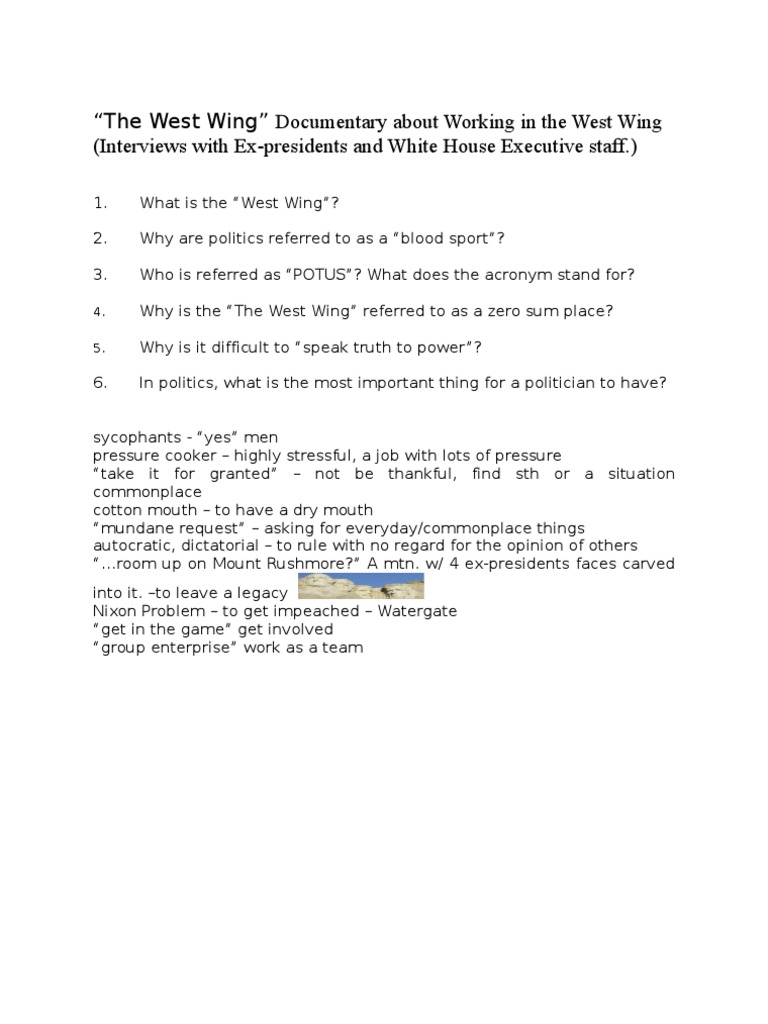 West Questions | PDF