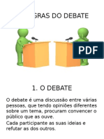 As Regras Do Debate