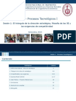 Procesos Tecnológicos I - Sesión 1