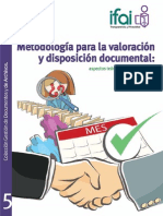 Manual Curso Metodología para La Valoración y Disposición Documental