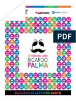 Catálogo 36° Feria del Libro Ricardo Palma