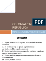 3   semana  Organización Epoca Colonial