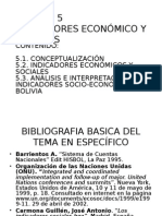 Indicadores económicos