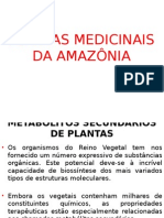 Plantas Medicinais - Metabólitos Secundários