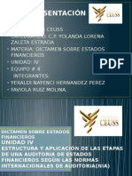 Unidad IV ESTADOS FINANCIEROS