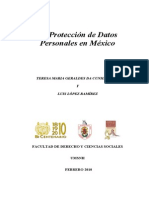 La Proteccion de Datos Personales en Mexico PDF