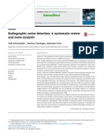 Radiographic Caries Detection: A Systematic Review and Meta-Analysis