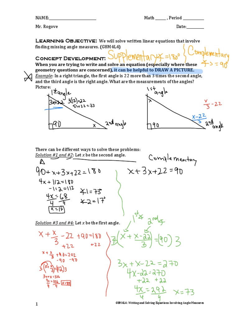 Introduction of angles picture