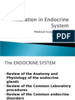 Alteration in Endocrine System