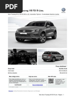 Novo Touareg V8 FSI R-Line