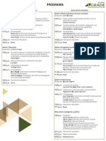Programa conferencia "Avances recientes en la investigación y políticas para el desarrollo"