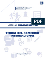 MANUAL AUTOFORMATIVO Teoria - Del - Comercio - Internacional 2015