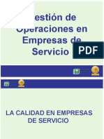 La Calidad en Las Empresas de Servicio 