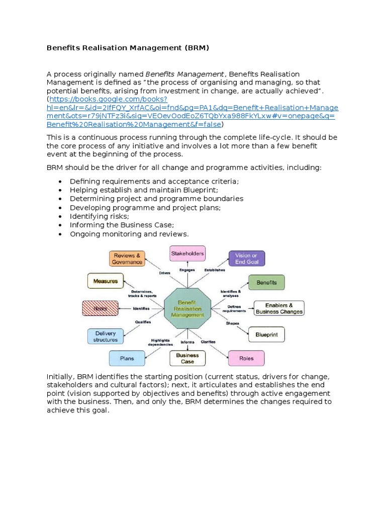 Benefits Realisation Management | PDF | Competence (Human Resources ...