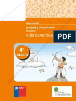 4° Básico - Guía Didáctica Lenguaje y Comunicación