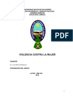 Violencia Contra La Mujer Trabajo