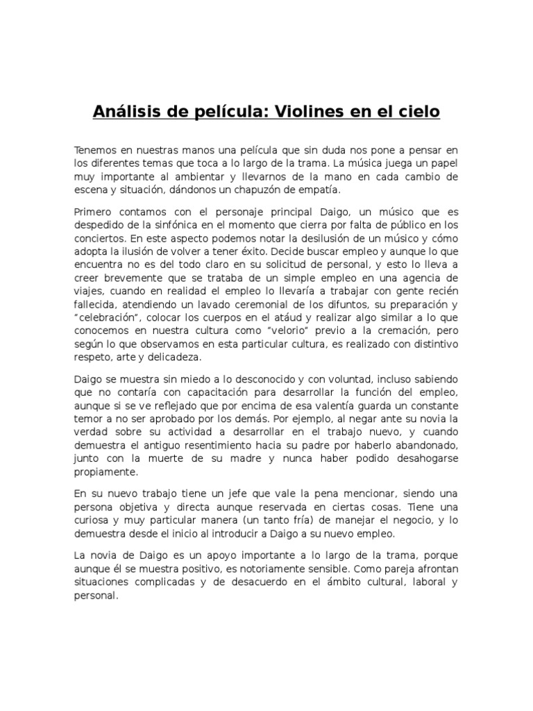 Violines en el Cielo