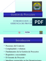 Introduccion A La Gerencia de Proyectos Aa