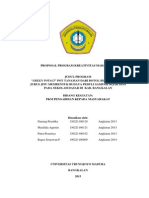 Proposal Program Kreativitas Mahasiswa-Pengabdian