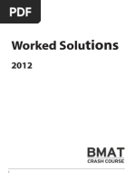 Bmat 2012 Section1 Worked Solutions