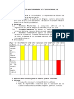 HOLCIM COLOMBIA S Programa de Auditoria