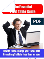 The Essential Pivot Table Guide