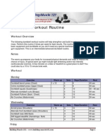 Dumbbell Workout Routine Final