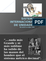 Sistema Internacional de Unidades