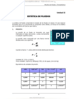 Manual Estatica Fluidos Mecanica Fluidos Termodinamica Tecsup