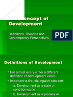 Concept of Development