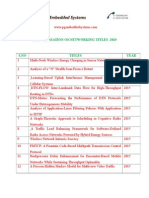 Ieee 2015 - 2016 Networking Titles