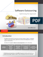 Software Outsourcing: Optimizing The Approach
