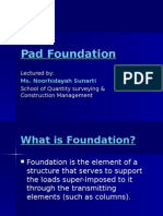 Pad Foundation