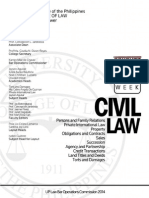 UP 2014 Civil Law