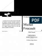 Foucault, Michel - Ordinea Discursului Vol.1