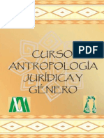 Curso de Antropología Jurídica y Género