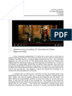 Sociology Anthropology 2014070431 19-2DMT: Commercial Analysis