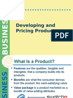 2. Developing and Pricing Products