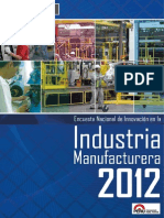 Encuesta Nacional de Innovacion en La Industria Manufacturera 2012