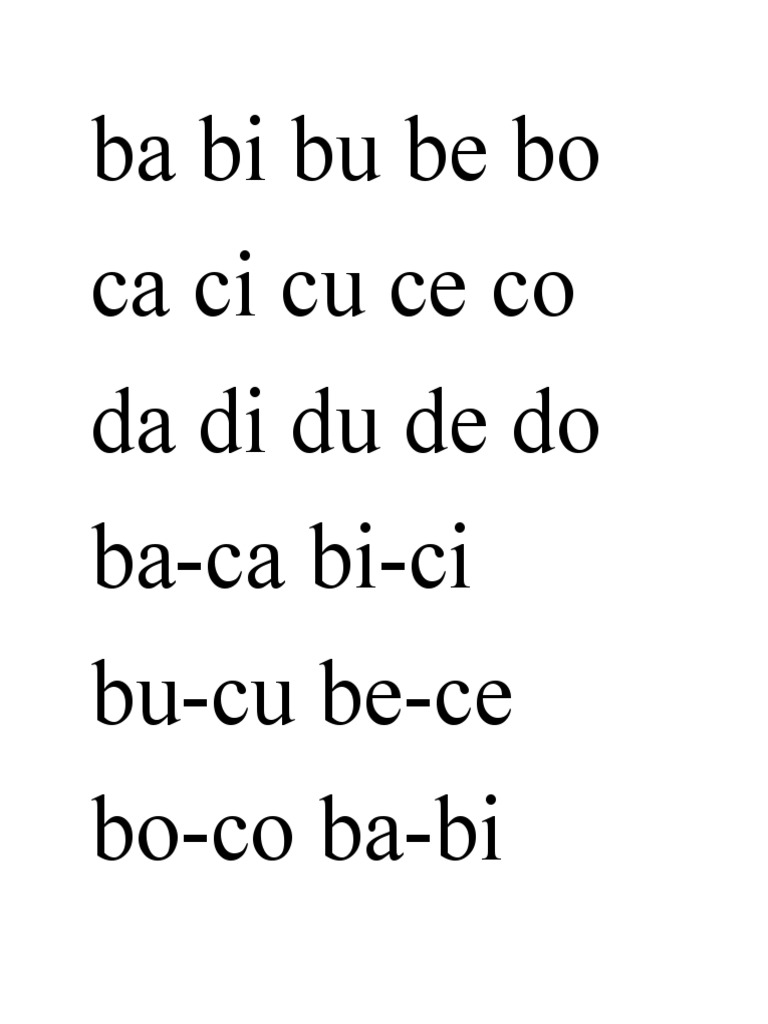 Ba Bi Bu Be Bo 03 Pdf