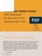 Integrasi Timor Timur