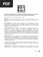 National Youth Service Uganda