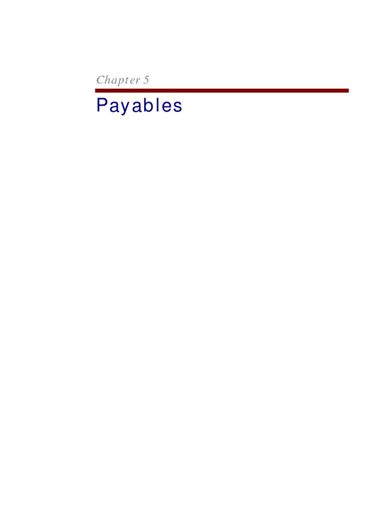 Accounts Payables Functionality | PDF | Accounts Payable | Invoice